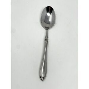 Oneida SHERATON Stainless Heirloom CUBE Glossy Place Dinner Soup Spoon 7 1/8”